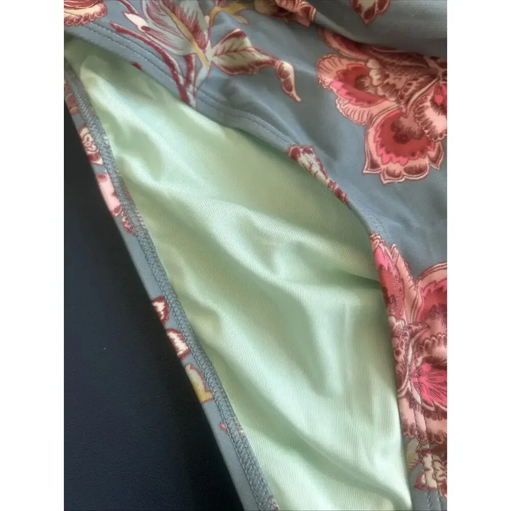 Cupshe Women's One Piece Swimsuit Tummy Control V Neck Bathing Suit Size Medium - Picture 10 of 16